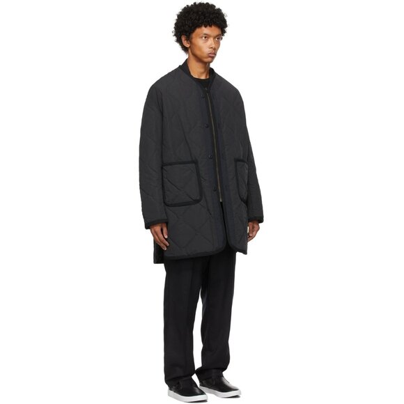 Junya Watanabe Comme des Garcons Quilted Liner Coat in Black - Picture 3 of 6